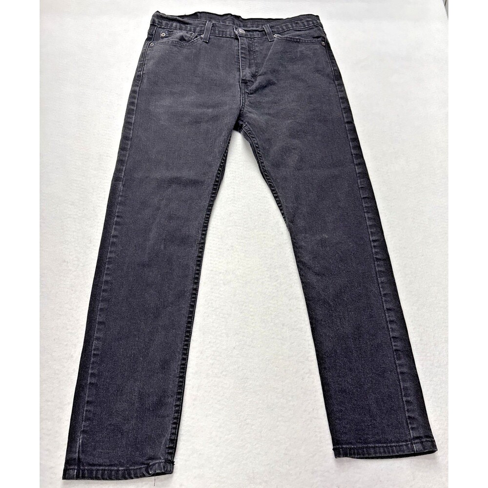 Levi's 511 Slim Straight Leg  Jeans Mens Sz 30X32 Black Stretch black Tab
